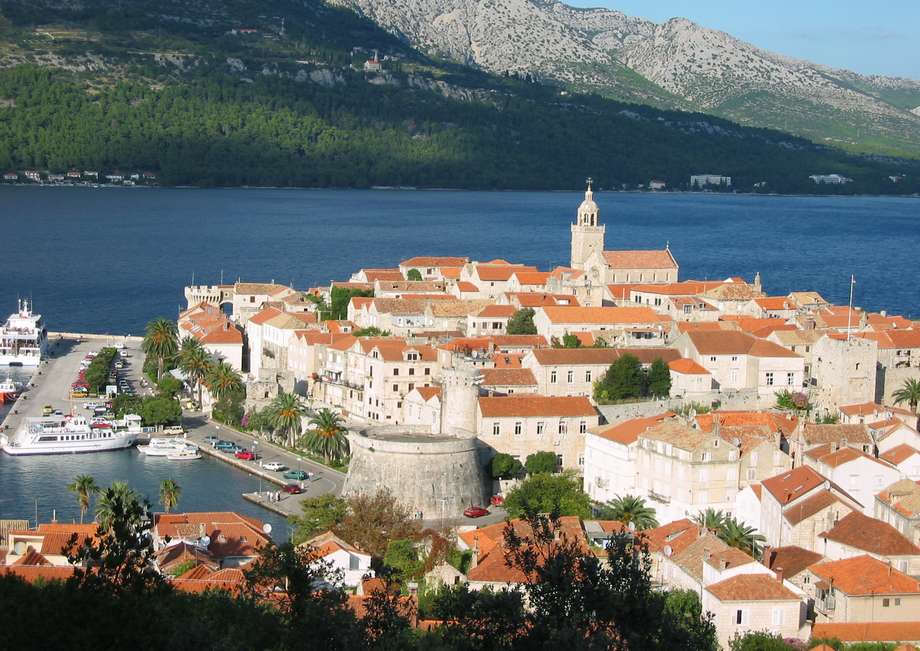 Korčula, town