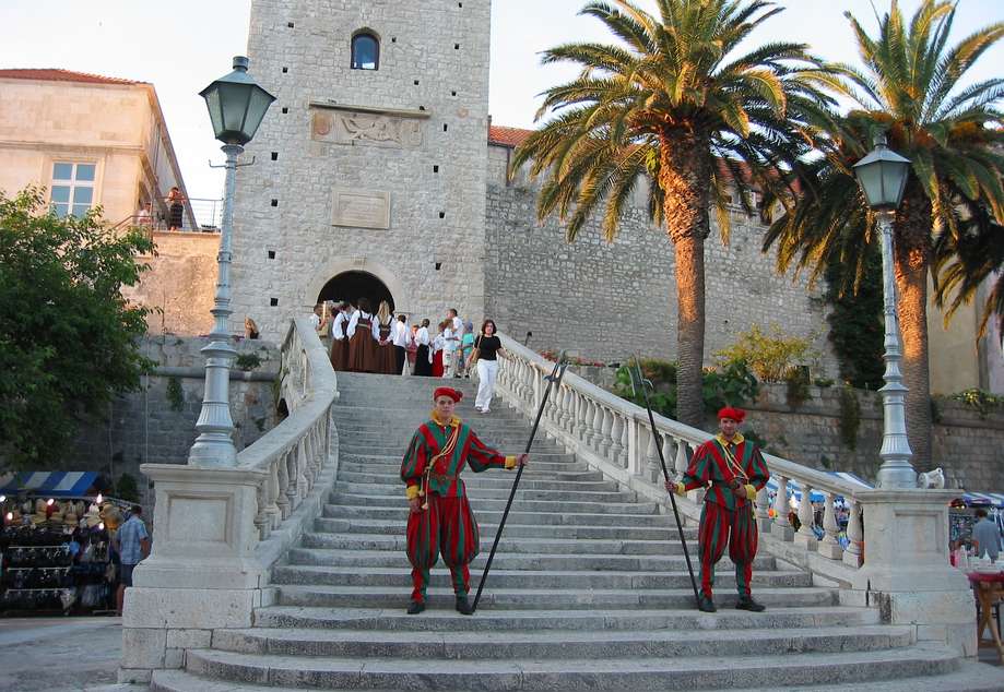 Korčula, town entrance